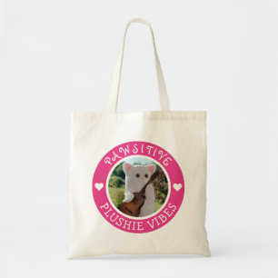 Tote Bag Cute Kawaii Pink Plushie Vibes