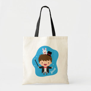Tote Bag Cute Magicien Boy Magic Bunny Trick Personnalisé