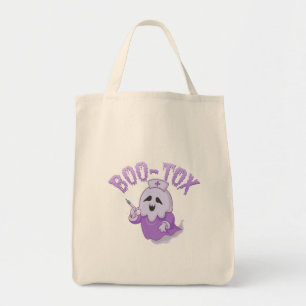 Tote Bag Cute Nurse Fantôme avec Injection Botox Amusant Éf