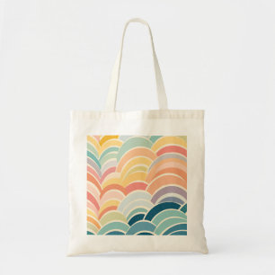 Tote Bag Cute Pastel Coloré Art Abrégé