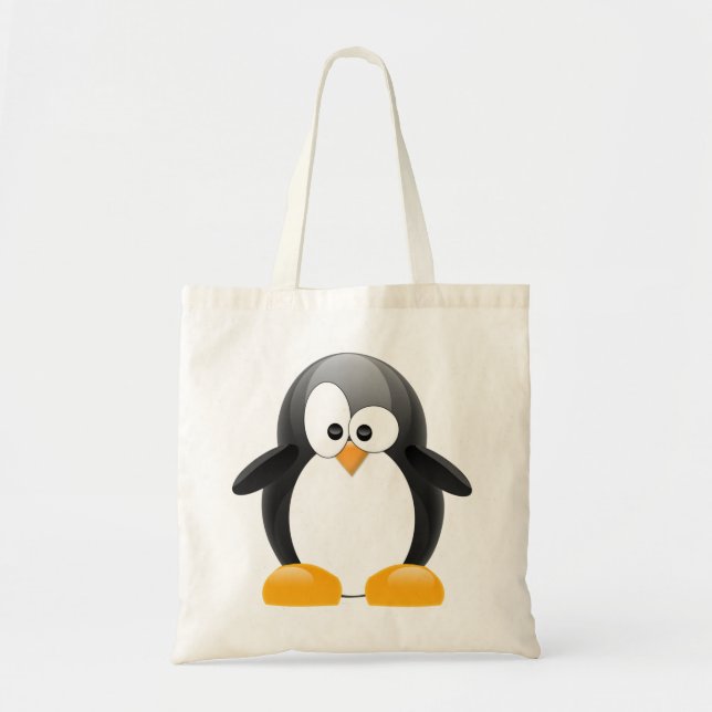 Tote Bag Cute Penguin (Devant)