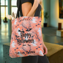 Cute personnalisable Fantôme d'Halloween avec chau