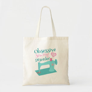 Tote Bag Cute Seamstress Obsessive Sewing Disorder