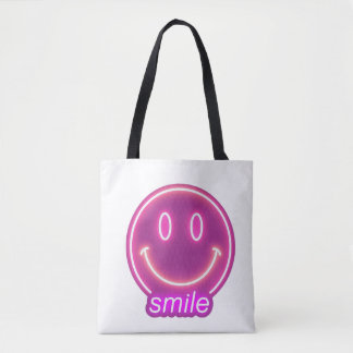 Tote Bag Cute Smiling Face Pillow – Cheerful Home Decor”