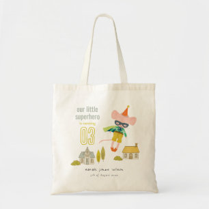 Tote Bag Cute Superhero Souris Amusants Enfants Photo Anniv