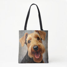 CUTE TAN & CHIEN BROWN WELSH TERRIER