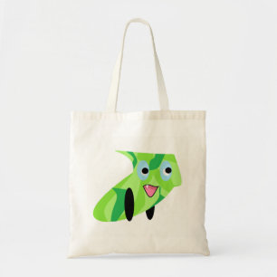 Tote Bag Cutit Kids Art Design Mignonne Chiot Vert