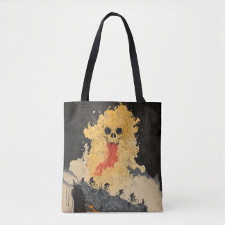 Tote Bag Cyclisme Yokai Japonais