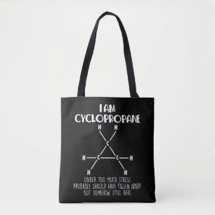 Tote Bag Cyclopropane Chimie Professeur Chimie Pun