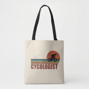 Tote Bag Cycologiste cycliste MTB cycliste drôle vélo