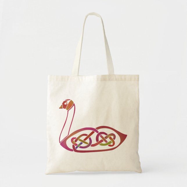 Tote Bag Cygne celtique (Devant)