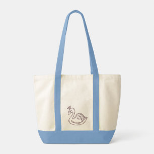 Tote Bag Cygne dans la couronne