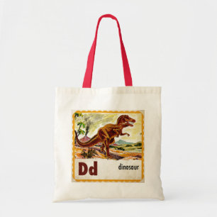 Tote Bag D est pour le dinosaure