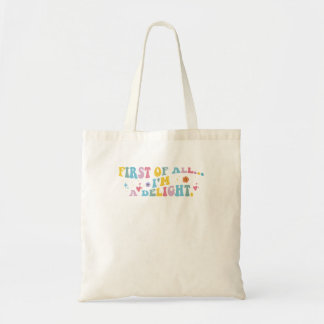 Tote Bag D'Abord Un Humour Sarcastique