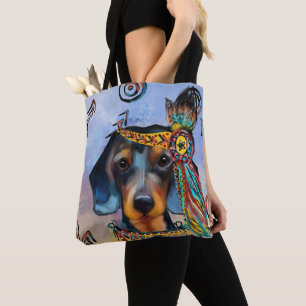 TOTE BAG DACHSHUND  