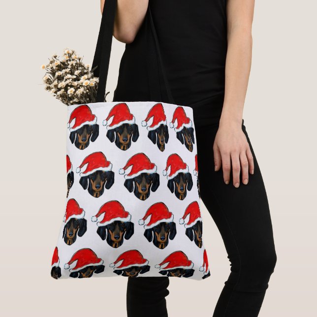 TOTE BAG DACHSHUND (De près)