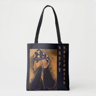 Tote Bag Dachshund rouge  