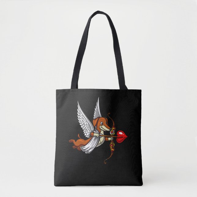 Tote Bag Dachshund Wiener Dog mignonne animal de compagnie  (Devant)