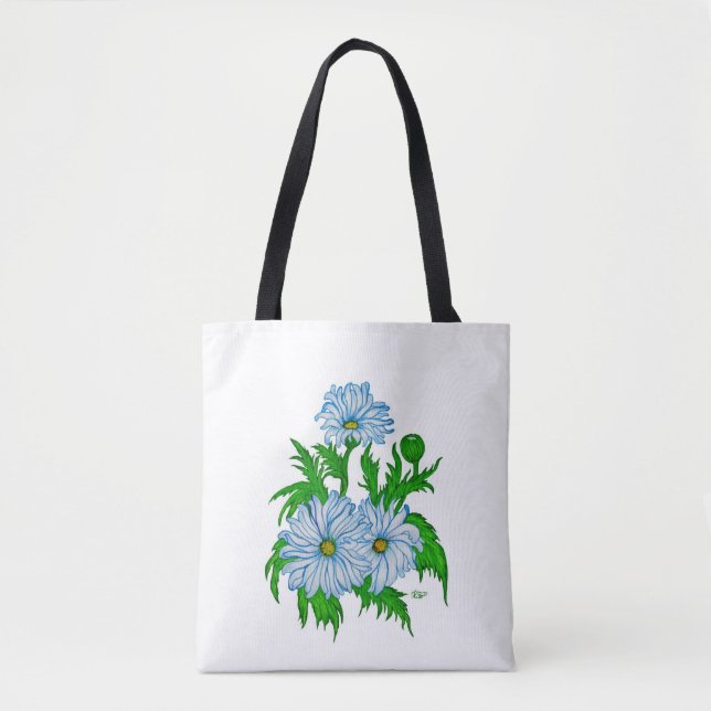 Tote Bag Daisies flowers (Devant)