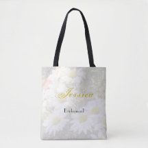 Daisy Arrière - plan Yellow et Grey Bridesmaid