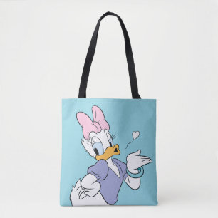 Tote Bag Daisy Duck envoie un baiser