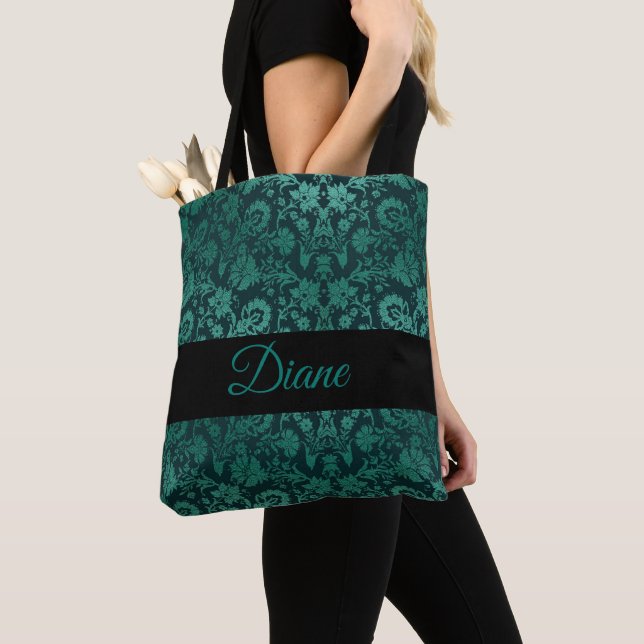 Tote Bag Damas vert (De près)