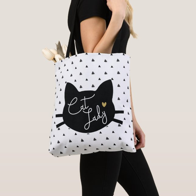 Tote Bag Dame de Cat (De près)