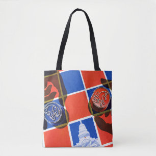 Tote Bag Damier d'élection