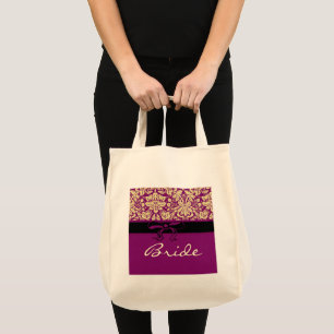 Tote Bag Damier Pourpre