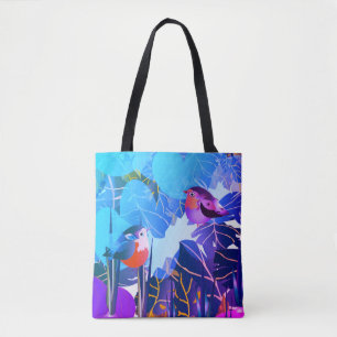 Tote Bag Dans la vallée de couleurs et de lumière...