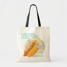 Dans le ciel, les hot dogs sont bons pour vous