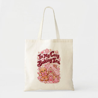 Tote Bag Dans Mon Ère de Cuisson Confortable Rose Gâteau de