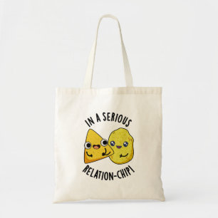 Tote Bag Dans une relation sérieuse -chip Drôle de jeu de m