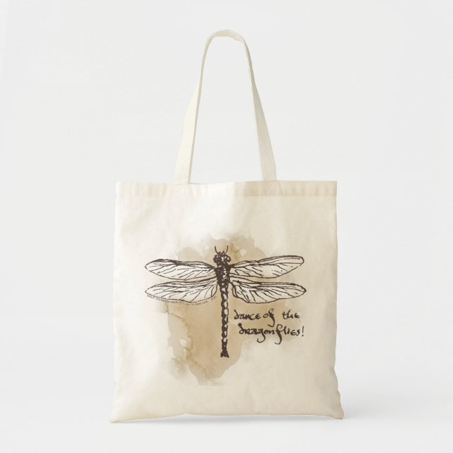 Tote Bag Danse des dragons (Devant)