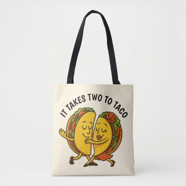 Tote Bag Danse Tacos (Devant)