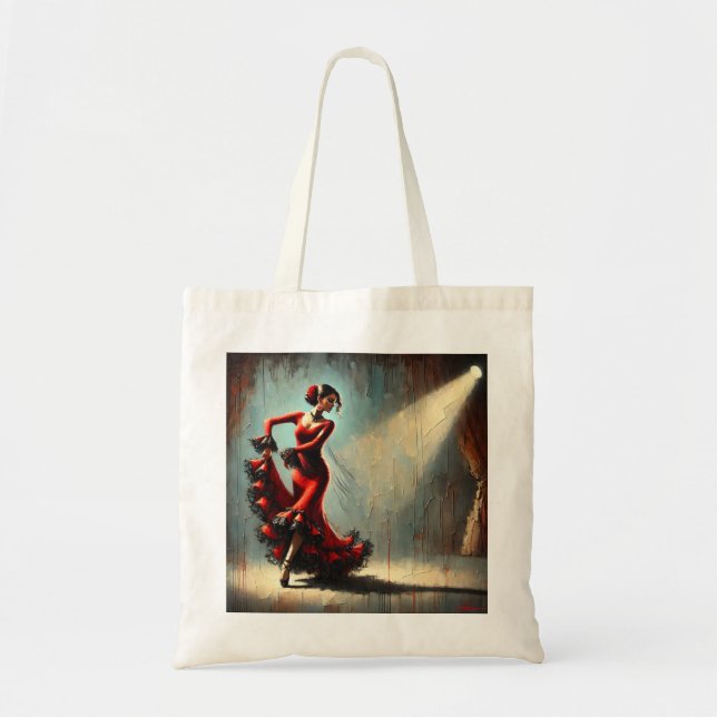 Tote Bag Danseur de flamenco espagnol (Devant)