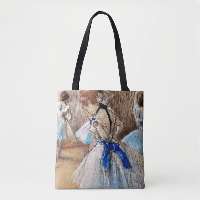 Tote Bag Danseur de ruban bleu, Edgar Degas (Devant)