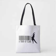 Danseur élégant à code-barres