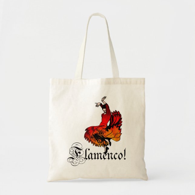 Tote Bag Danseur flamenco (Devant)