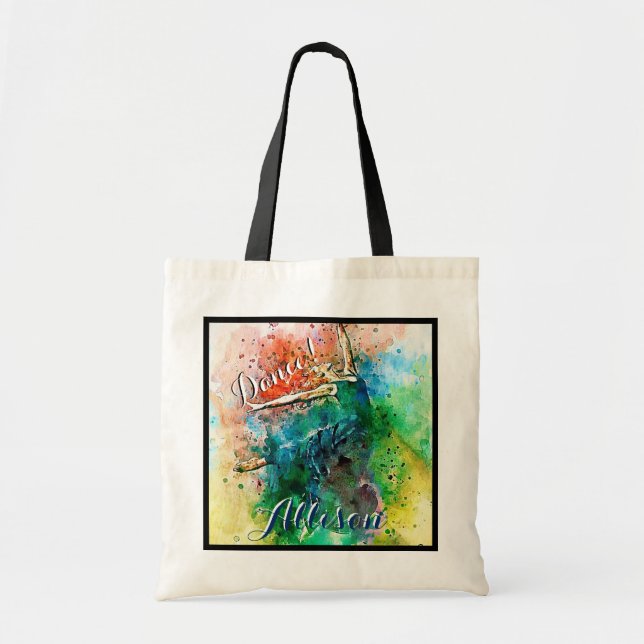 Tote Bag Danseur personnalisé (Devant)