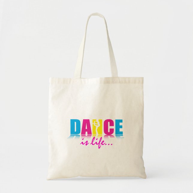 Tote Bag Danseur personnalisé de danse (Devant)