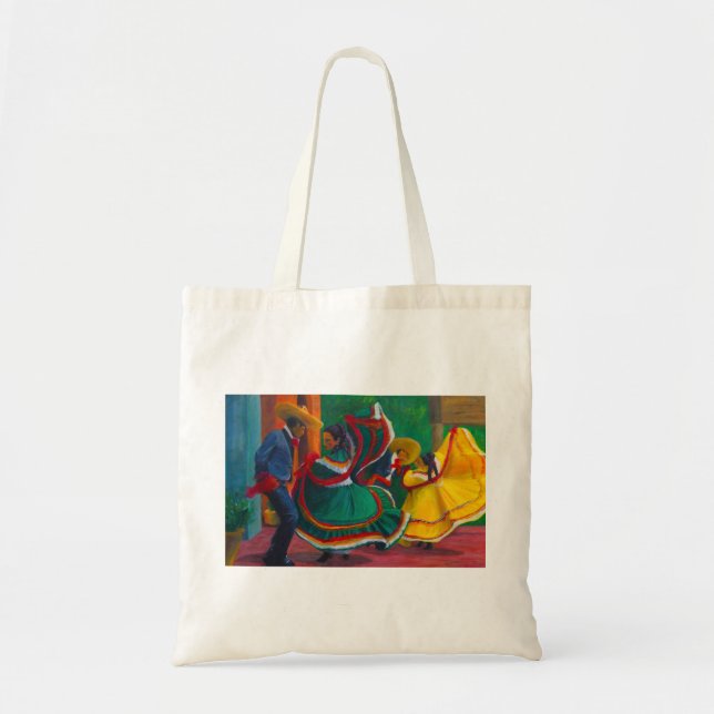 Tote Bag Danseurs de ballet folkloriques mexicains (Devant)