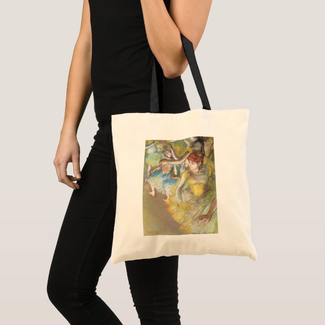 Tote Bag Danseurs de ballet sur scène par Edgar Degas (Devant (produit))