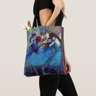 Tote Bag Danseurs en bleu par Edgar Degas, Ballet Vintage