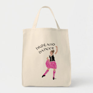 Tote Bag Danseuse des Highlands Rose