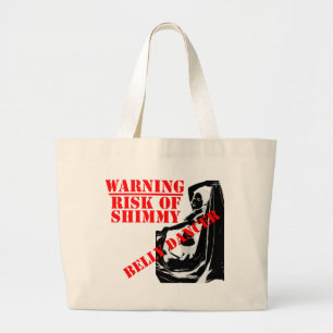 Tote Bag Danseuse du ventre - risque de shimmy - grand