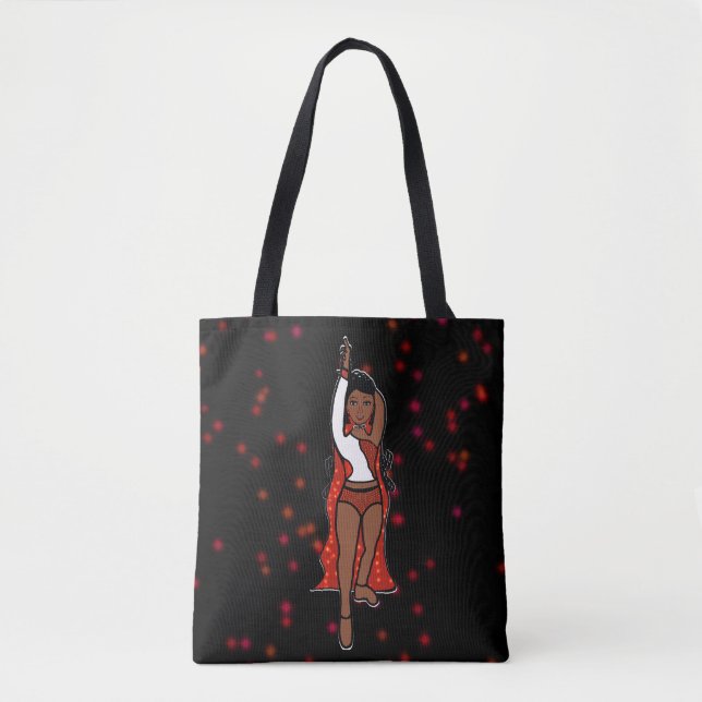 Tote Bag Danseuse Fourre-tout Red Spark (Devant)