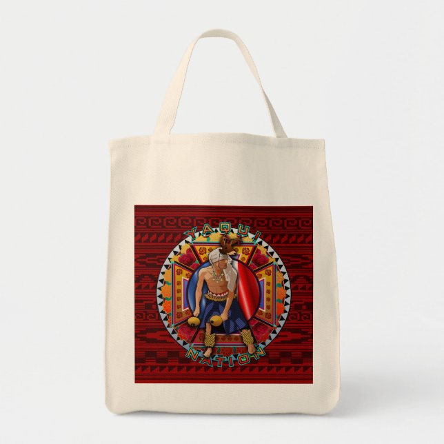 Tote Bag Danseuse originale de la nation Yaqui (Devant)