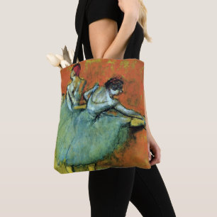 Tote Bag Danseuses au Bar by Edgar Degas, Ballet Vintage