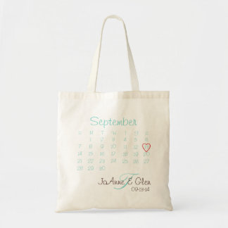 Tote Bag Date de mariage Fourre-tout